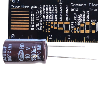 Electrolytic Capacitor 10V 3300uF - 12×20mm