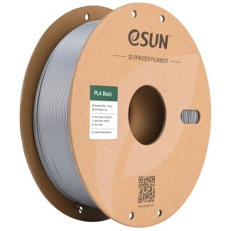 eSUN PLA Basic 1.75mm 1kg - Silver, Color: Silver