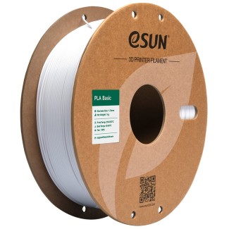 eSUN PLA Basic 1.75mm 1kg - Cold White, Color: Cold White