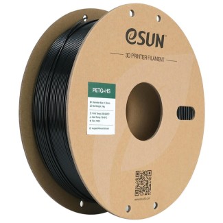 eSUN PETG+HS 1.75mm 1kg - Solid Black, Απόχρωση: Μαύρο