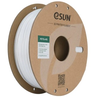 eSUN PETG+HS 1.75mm 1kg - Solid White, Απόχρωση: Λευκό