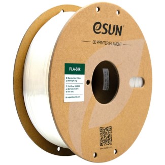 eSUN PLA Silk 1.75mm 1kg - White, Color: White