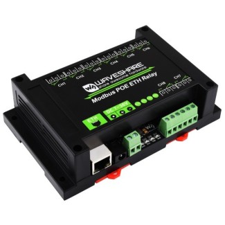 Industrial Modbus RTU/TCP 8-Ch Relay Module – Ethernet