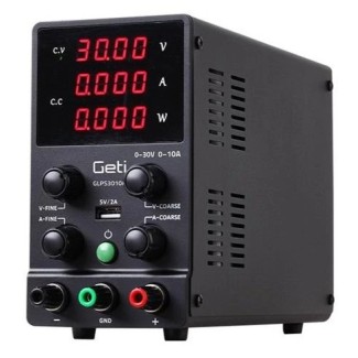Τροφοδοτικό Πάγκου 0-30V 0-10A – Geti GLPS3010H