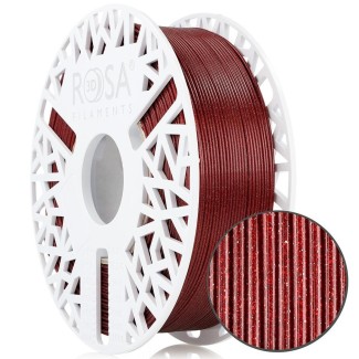 Rosa3D PETG Galaxy HS 1.75mm 1kg - Red, Color: Red