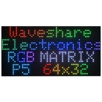 Waveshare RGB LED Matrix Panel P5 - 64×32
