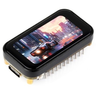 Waveshare ESP32-C6 Touch IPS LCD with IMU – 1.47" 172×320, Header: With Pre-soldered Headers
