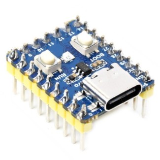 Waveshare RP2350 Zero, Headers: With Pre-soldered Headers