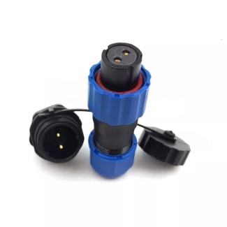 Waterproof Connector IP68 13mm 2-Pin – Set