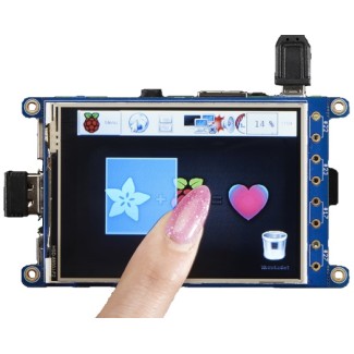 PiTFT Plus 320x240 3.2" TFT + Resistive Touchscreen
