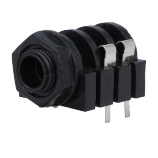 Socket for Jack 6.35mm Female Mono with Switch
