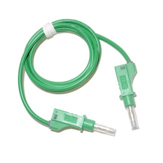 Banana to Banana Cable - Green 1m