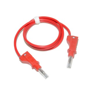 Banana to Banana Cable - Red 1m