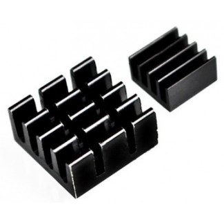 Raspberry Pi Heatsink - Black (Set of 2)