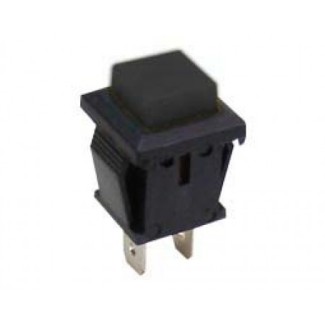 Push Button Τετράγωνο 11x13 Μαύρο