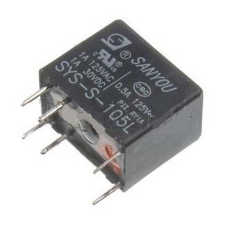 Ρελέ SPDT 5V DC 1A/120VAC