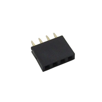 Pin Header 1x4 Female 2.54mm