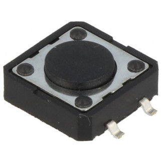 Tact Switch 12x12mm 4.3mm 4pin SMD