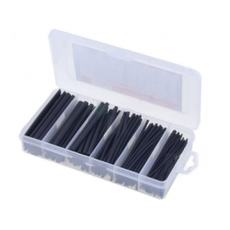 Θερμοσυστελλόμενα Σετ 170pcs - Μαύρα