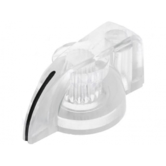 Transparent Chicken Head Knob - 14x20mm