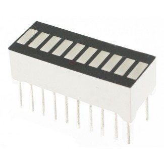 10 Segment LED Bar Graph - Yellow