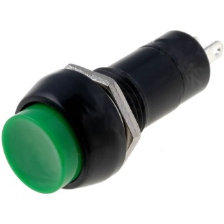 Push Button Monostable Green