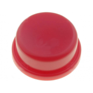 Cap for Tact Button - Round Red