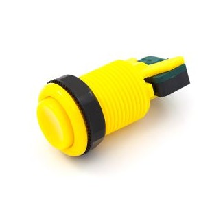 Concave Button - Yellow
