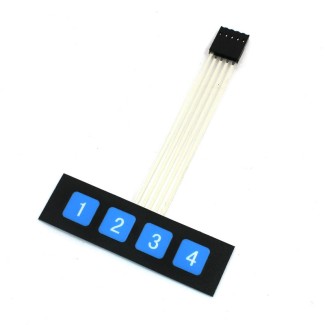 Membrane Keypad 1x4