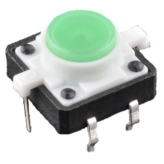LED Tactile Button - Green