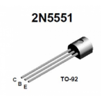 Transistor NPN 0.6A - 2N5551