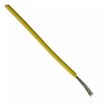 Καλώδιο Πολύκλωνο 0.35mm2 - Κίτρινο
