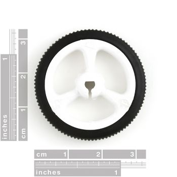 Wheel 32x7mm Single - White