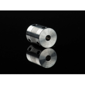 Aluminum Flex Shaft Coupler - 8mm to 8mm