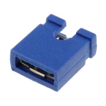 Jumper Pin Female 2.54mm 2-Pin Blue