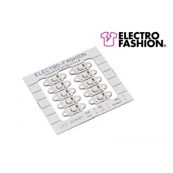 Electro-Fashion LED Board - White (Pack of 10)