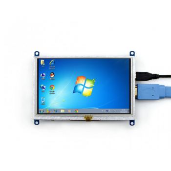 Display 5" HDMI 800x480 LCD Resistive Touchscreen