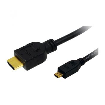 Καλώδιο HDMI σε Micro HDMI 2m Μαύρο