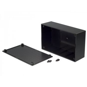 Κουτί Κατασκευών 157.8x95.5x53mm Μαύρο - G1024B