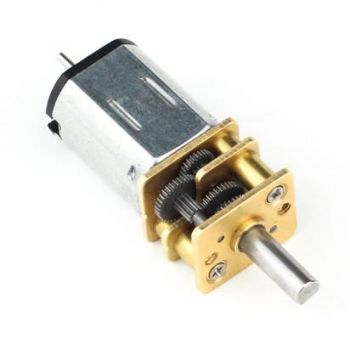 Micro Metal Gearmotor (Extended back shaft) - 420RPM