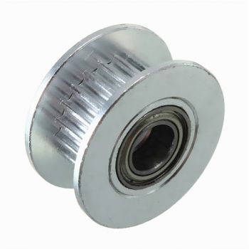 Aluminum GT2 Timing Pulley Idler - 20T - 5mm Bore