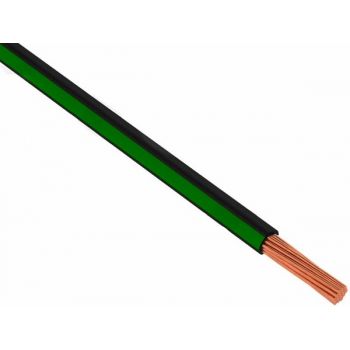 Καλώδιο Πολύκλωνο 0.35mm2 - Πράσινο/Μαύρο