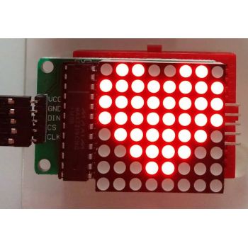 Led Matrix 8x8 Red with MAX7219