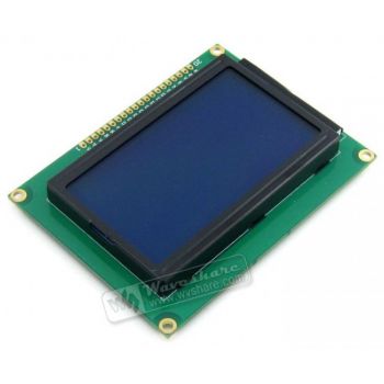 Display 128x64 DOT Graphic LCD - 3.3V Blue