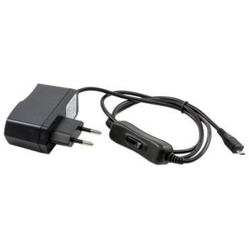 Power Supply - 5V 2.5A Black with Switch