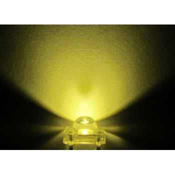 LED - Yellow 5mm Square (Piranha)