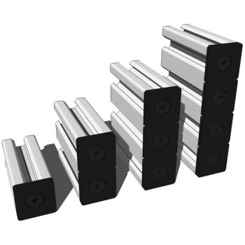 Aluminum Endcap for V-Slot - Black