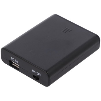 Μπαταριοθήκη 4xAΑ - με USB