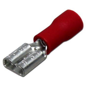 Quick Disconnect - Female Red 1/4" (bag of 100)