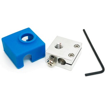 Micro Swiss Heat Block Upgrade with Silicone Sock